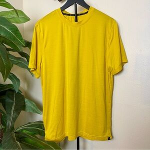 GAIAM Vibrant Yellow Men's Short Sleeve Tee